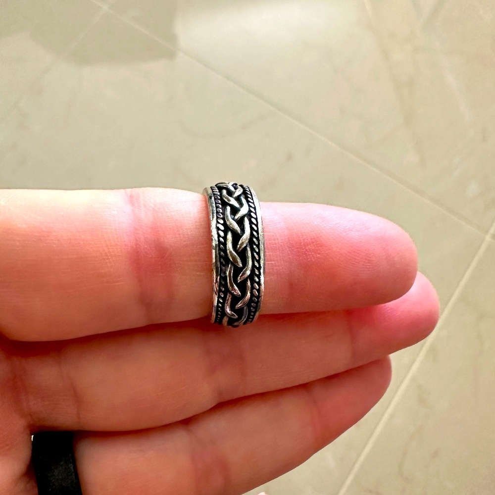 Sterling silver ring